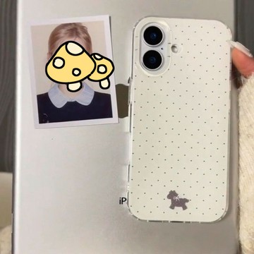 简约波点小马 防摔 手機殼 蘋果iphone 17air xr i11 i12 13 14 15 16promax保護殼