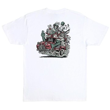SANTA CRUZ 44156291-WHT JOHNSON BEAST TEE 短T (白色)