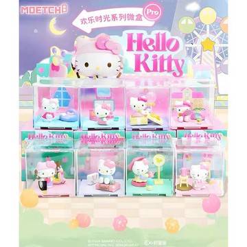 【現貨一中盒】Hello kitty 歡樂時光微盒 凱蒂貓 歡樂時光 微盒 盲盒 盒玩 一中盒