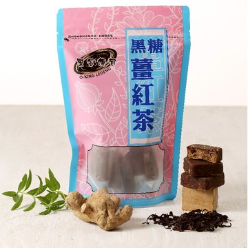 黑糖養生飲 即沖即飲暖身養生 回購熱銷【黑金傳奇】全台首創｜黑糖薑紅茶磚｜420g大顆版｜黑糖＋老薑＋紅茶｜茶香不甜膩