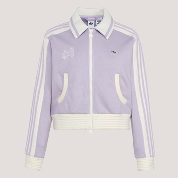Adidas 愛迪達 Track Top W Cc KY2151 女 外套 夾克 運動外套 休閒穿搭 紫 亞版 短版