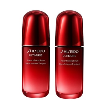 SHISEIDO 紅妍山茶花修護精華 75ml x2入組★小紅瓶/禮物/送禮推薦 (國際航空版)
