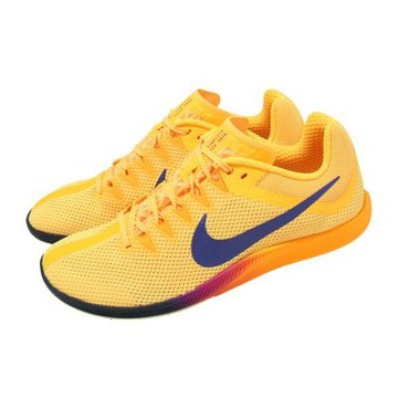 Nike 田徑釘鞋 Zoom Rival Distance 男鞋 黃 中長距離 緩震 FZ9653-800