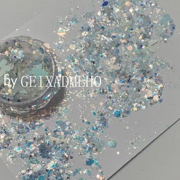 臺灣出貨✨自調爆閃蝴蝶系列混合亮片偏光美甲小飾品光療指甲配件貼片✨賣場精選