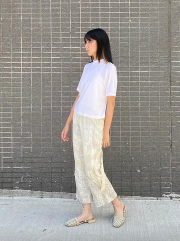 蝴蝶結細節T-shirt-微瑕