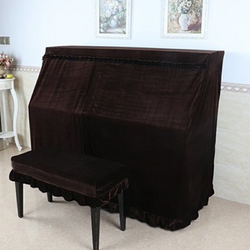 【台灣公司 可開發票】鋼琴罩加厚金絲絨全罩現代歐式簡約輕奢新推薦黑色防塵套美觀蓋布