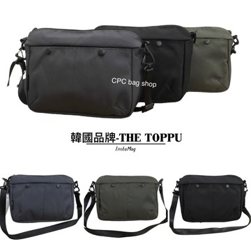 韓國品牌 THE TOPPU 無印潮流側背包 厚磅輕尼龍 側背包（現貨-快速出貨）斜背包 男生包包 男用包