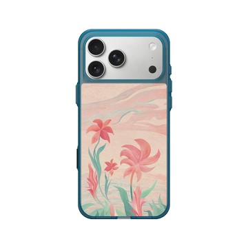 iPhone 17 Pro Max Clear (相機按鈕) 夜幕藍 - 欣蒂小姐 Miss Cyndi - 花火