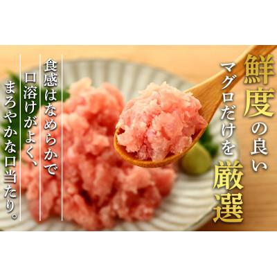 ふるさと納税 君津市 清幸丸水産　鮪ねぎとろ1250g