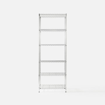 特力屋鍍鉻六層架寬75*深46*高210公分