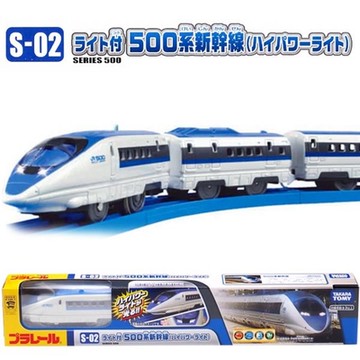 任選日本S-02 JR 500系新幹線附燈 TP17497 鐡道王國 TAKARA TOMY