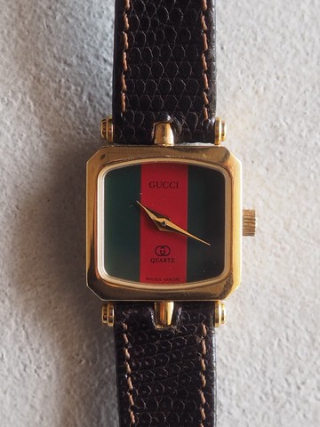 OLD GUCCI 古馳 Sherry Line 手錶 腕錶 復古