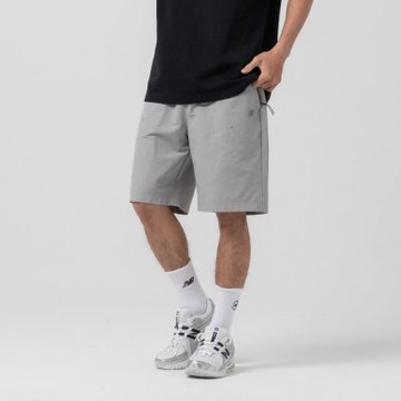NEW BALANCE NB 短褲 男 運動褲 美規 灰 5862520287