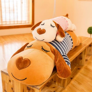 創意毛絨玩具狗趴趴狗公仔大號布娃兒童大狗玩偶生日禮物女生娃娃