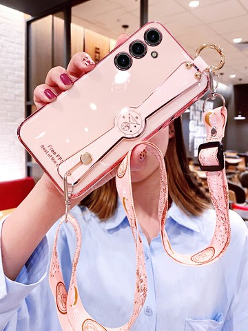 免運~三星C55手機殼C55 5G版腕帶C5560保護矽膠套galaxy斜挎掛繩samsung全包防摔galaxyc軟殼