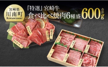 宮崎牛6種盛 焼肉食べ比べセット