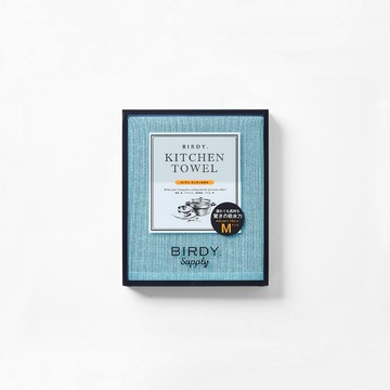 日本 BIRDY 日製食器專用極吸水無痕擦拭巾-M - 晨光黃