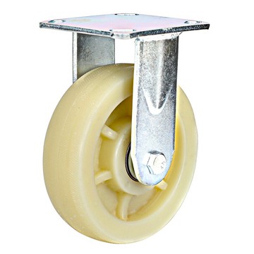 萬向輪 6寸重型小推車手推車平板車輪子8拖車拉車尼龍輪帶剎車腳輪【MJ4104】