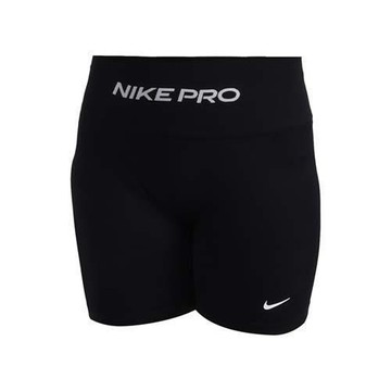 NIKE 女高腰訓練緊身短褲-休閒 三分褲 訓練 運動