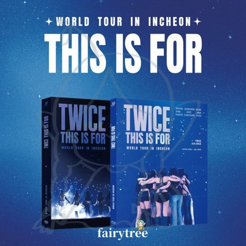 仙女樹🌟 TWICE ' THIS IS FOR ' IN INCHEON 世界巡迴演唱會 DVD 藍光 官方周邊