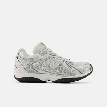 【NEW BALANCE】 204系列 童鞋 休閒鞋 運動鞋 中大童 男童 女童 白銀粉 P204L351