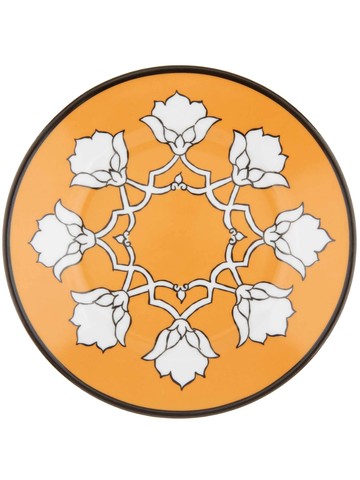 Pinto Paris - Jaipur porcelain bread plate - unisex - Porcelain - One Size - Orange