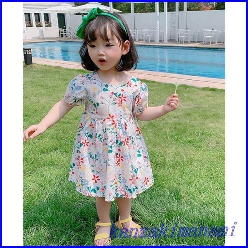 子供服 ワンピース ピンク 韓国子ども服 キッズ 女の子 夏服 半袖