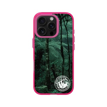 iPhone 16 Pro Clear 粉漾桃 - LOOK！多看我一眼 LOOK! Nature Seeks Attention - 大自然的傑作（亞馬遜叢林）戳章版