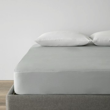 3M Filtrete舒棉防螨保潔床包加大 清水灰