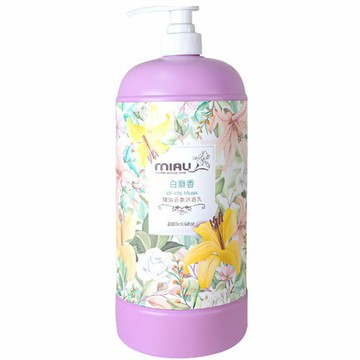 MIAU 精油香氛沐浴乳 白麝香 2000ml