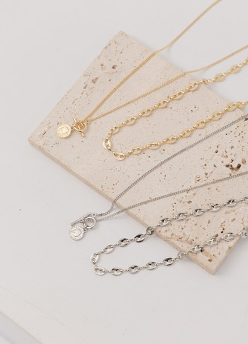 小錢幣兩件組項鍊