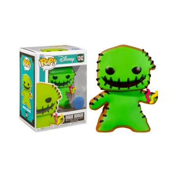 FUNKO POP 1242 迪士尼 聖誕夜驚魂 薑餅人系列 烏基布基 OOGIE BOOGIE 收藏 公仔
