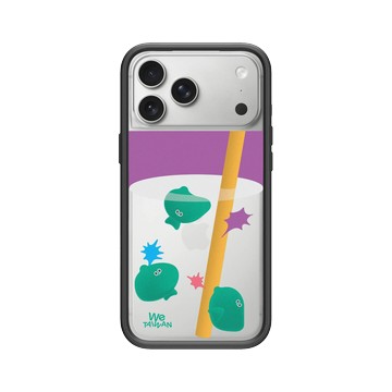 iPhone 17 Pro Max Mod NX -邊框背蓋組合 (相機按鈕) 黑 - We TAIWAN : a-We Collection - Bubble a-We Tea