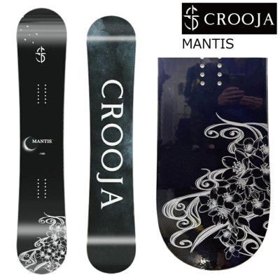 返品交換不可】 CROOJA スノーボード板 MANTIS ボード