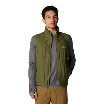 Mountain Hardwear Kor AirShell Warm Vest 輕量防風保暖背心 男款 搏擊綠 #2092141