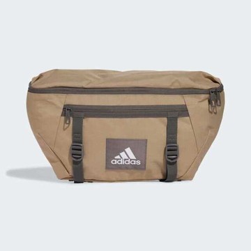 Adidas 愛迪達 Ess X-body Bag IW9803 腰包 卡其 小物收納 腰帶可提