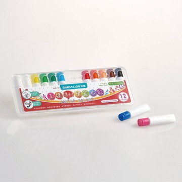 雄獅王樣 12+1塑盒水彩 12+1色組 NWC-121 /盒【APP滿額下單10%點數(單一帳號最高5000點)】1/31止