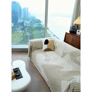 ins全蓋沙發巾墊子套罩四季通用沙發蓋布蓋毯2025新款雙人三人位