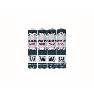 【龍品文創】國際 4號 4入 黑錳電池   一般碳鋅