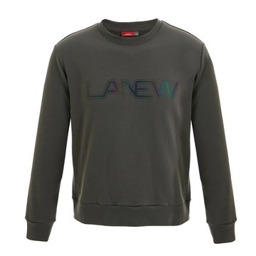 舒棉經典LOGO印花圓領衫 大學T(男260215143)