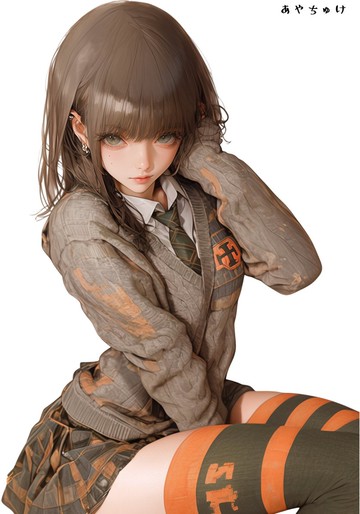 【11月新品】07-105-0145 人物貼紙 冬日女孩