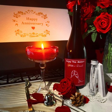 DIY香薰禮盒 客製化可訂製名字 流沙蠟燭禮盒 浪漫儀式感 送女友