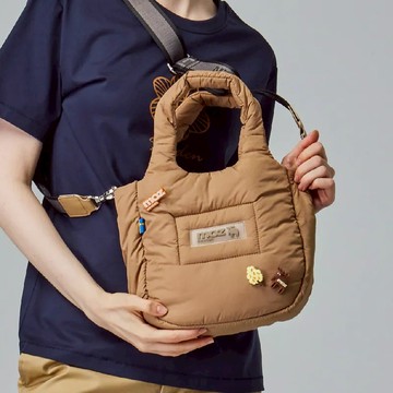 【MOZ瑞典駝鹿】Light 空氣 雲朵包(淺沙)中