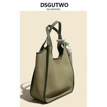DSGUTWO 真皮女包小眾設計2022新款百搭手提單肩包腋下包翅膀包