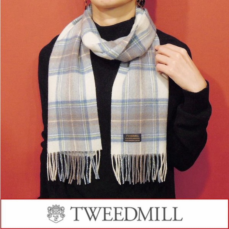 ツイードミル Tweedmill チェックマフラー ウールマフラー レディース 新品 未使用 通販 タータンチェック ストール 白 通販 Lineポイント最大0 5 Get Lineショッピング