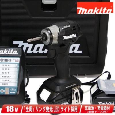 マキタ 充電式インパクトドライバ TD173D 黒 | LINEショッピング