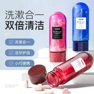 [台灣現貨]牙匠師固體牙膏片清新口氣去口臭口腔護理漱口粒便携牙膏咀嚼片