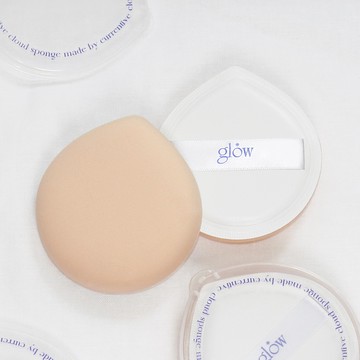 glow 呼吸系雲朵粉撲