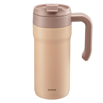 Kinyo 不鏽鋼把手隨行保溫杯 134 x 75 x 216mm 365g  KIM-4040  650ml  1個