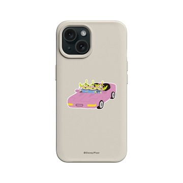 iPhone 15 SolidX 貝殼灰 - 迪士尼-玩具總動員 Toy Story - 三眼怪兜風